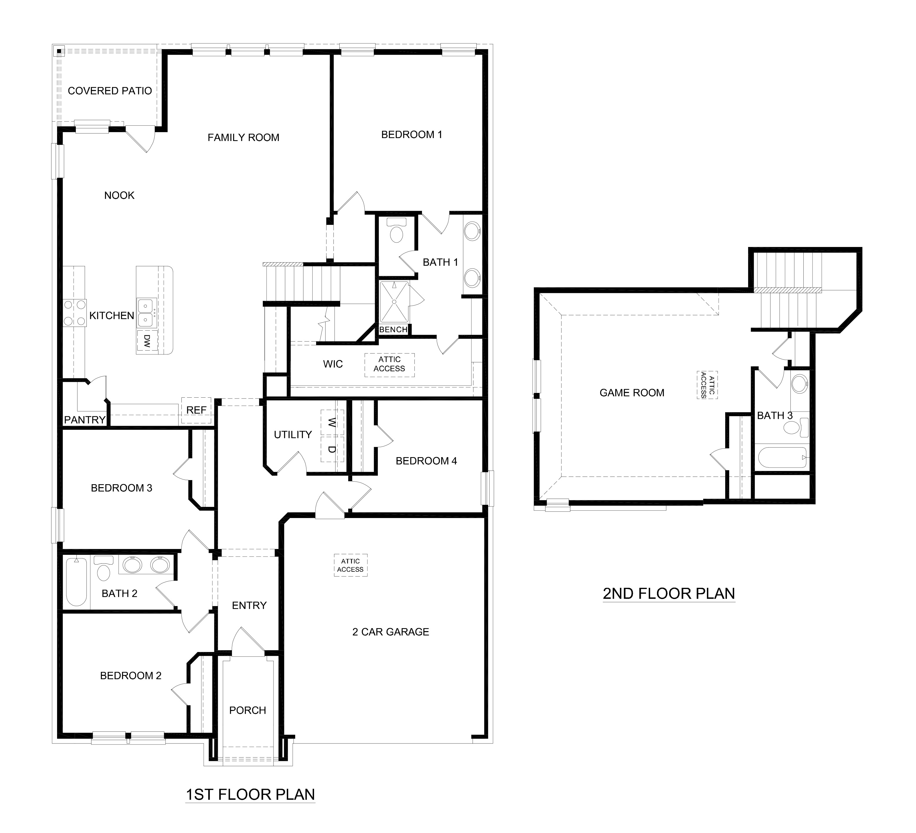 H229 Ivery ll floorplan rendering - Silverado in Aubrey TX