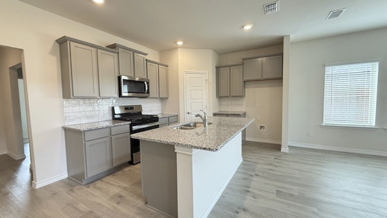 Copaiba Floorplan Elevation A Kitchen Gallery Image - Silverado in Aubrey, TX