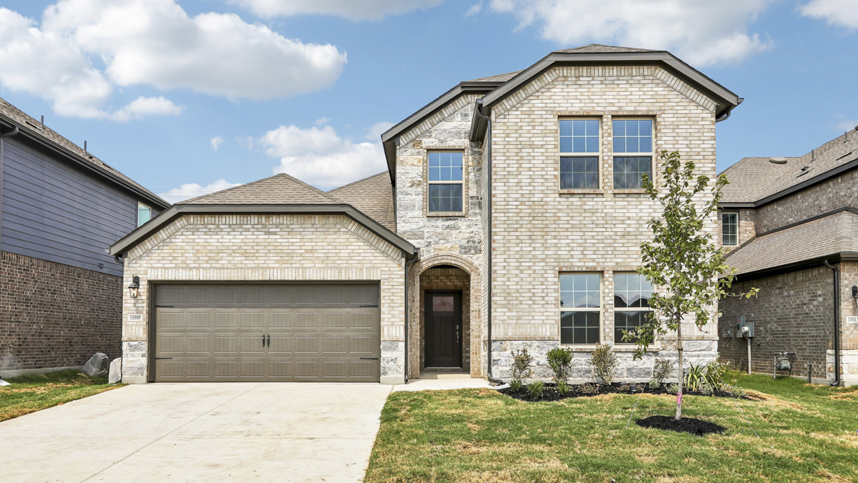 Copaiba Floorplan Elevation B Exterior Rendering - Silverado in Aubrey, TX