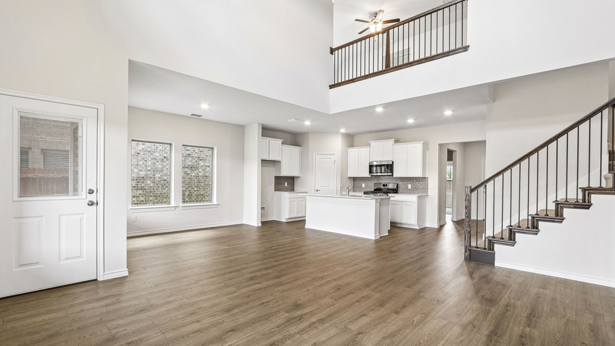 Copaiba Floorplan Elevation B Living Gallery Image - Silverado in Aubrey, TX