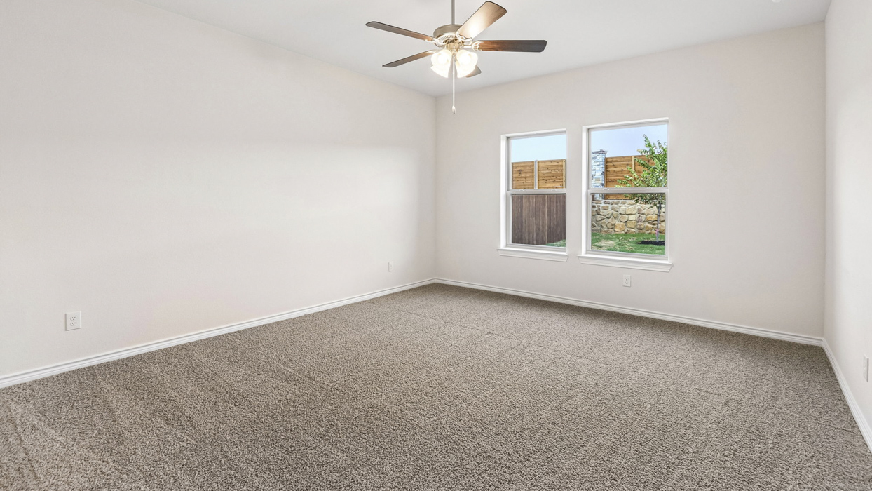 Copaiba Floorplan Elevation A Bedroom Gallery Image - Silverado in Aubrey, TX