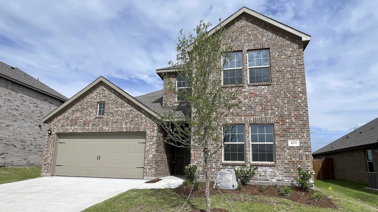 Copaiba floorplan elevation A Rendering-Silverado in Aubrey, Tx