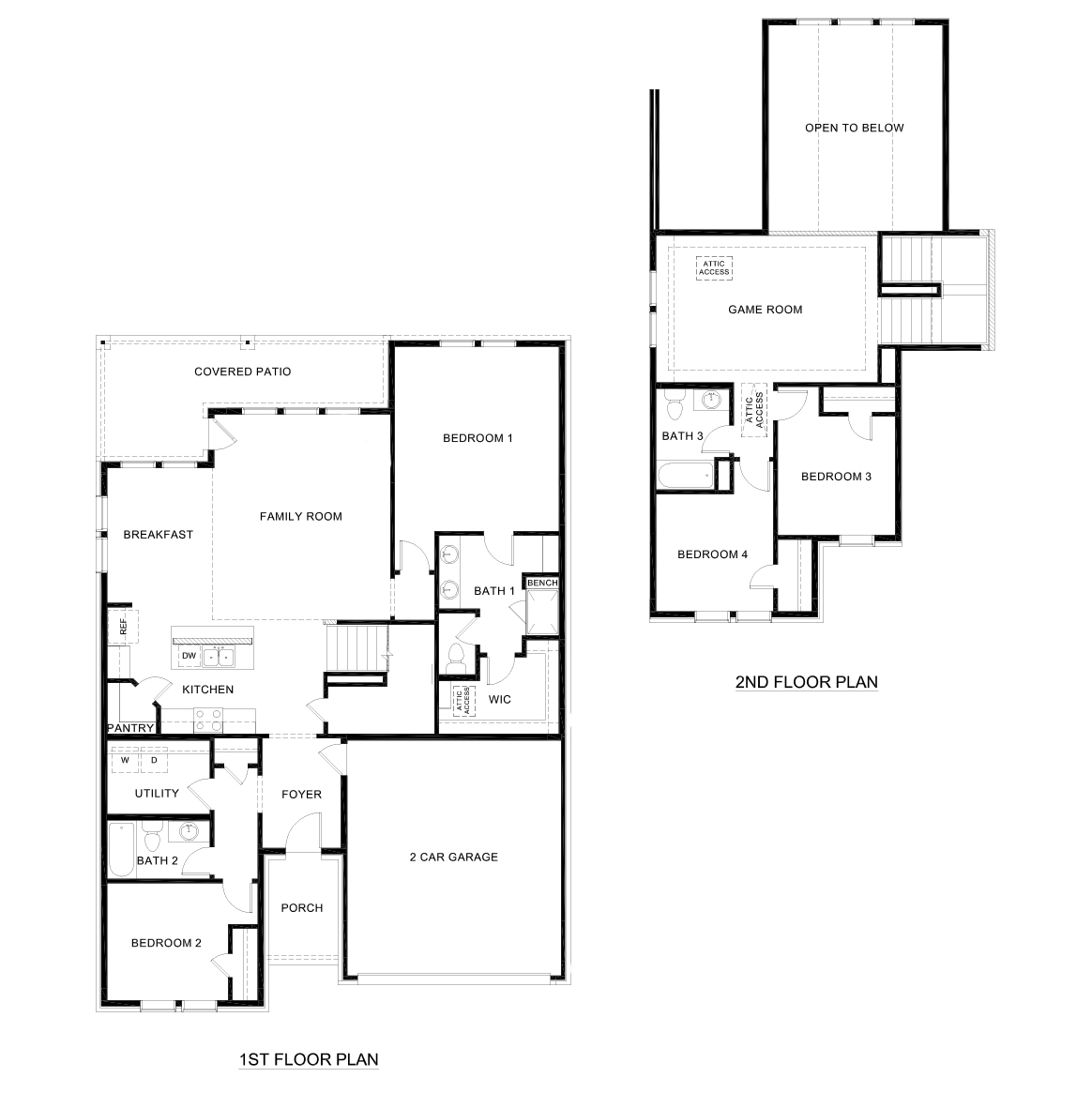 H231 Copaiba floorplan rendering - Silverado in Aubrey TX