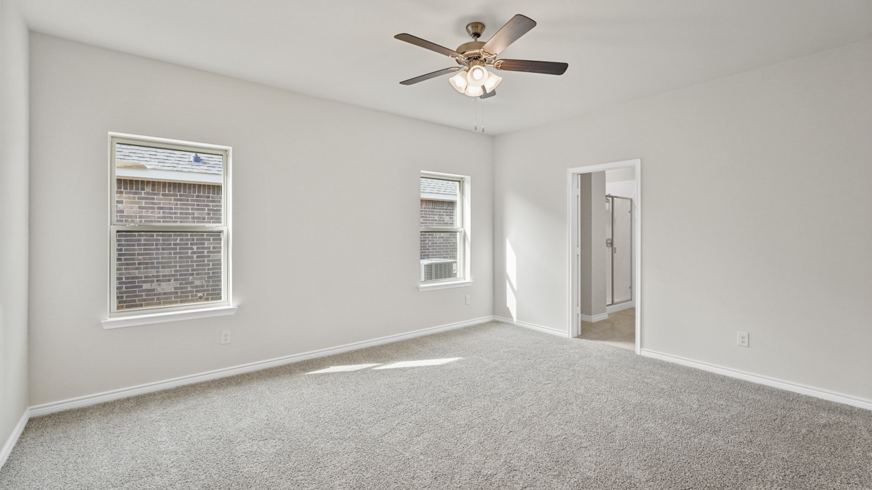 Tangerine Floorplan Elevation A Bedroom Gallery Image - Silverado in Aubrey, TX