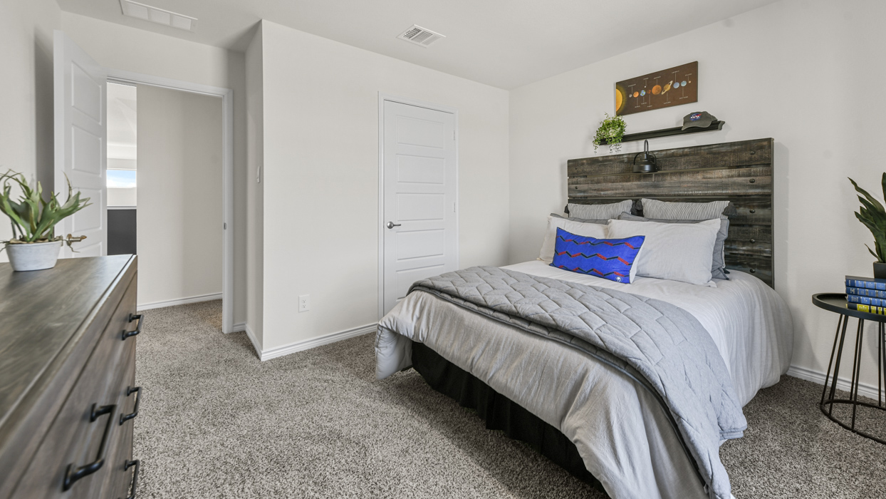 Tangerine floorplan Bedroom Gallery Image-Silverado in Aubrey, Tx