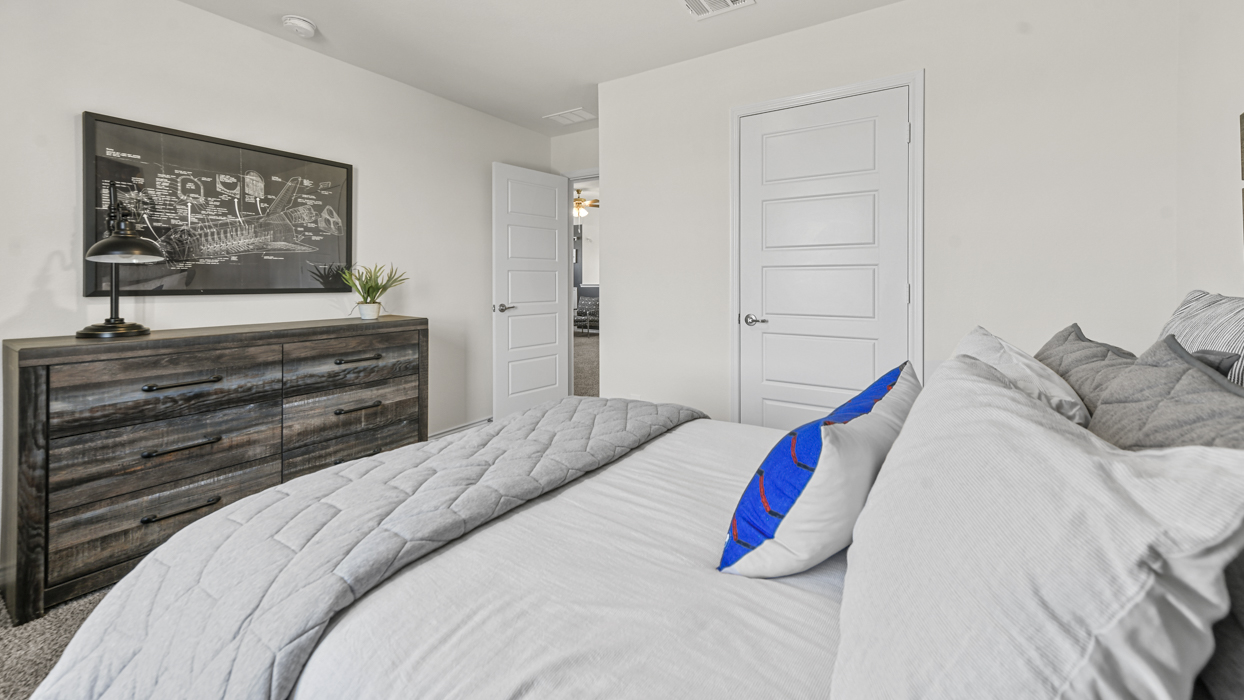 Tangerine floorplan Bedroom Gallery Image-Silverado in Aubrey, Tx