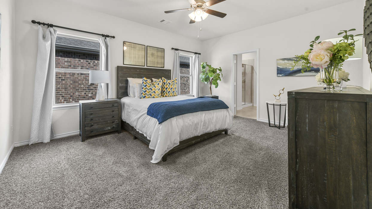 Tangerine floorplan Bedroom Gallery Image-Silverado in Aubrey, Tx