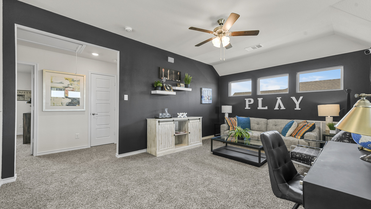 Tangerine floorplan Gameroom Gallery Image-Silverado in Aubrey, Tx