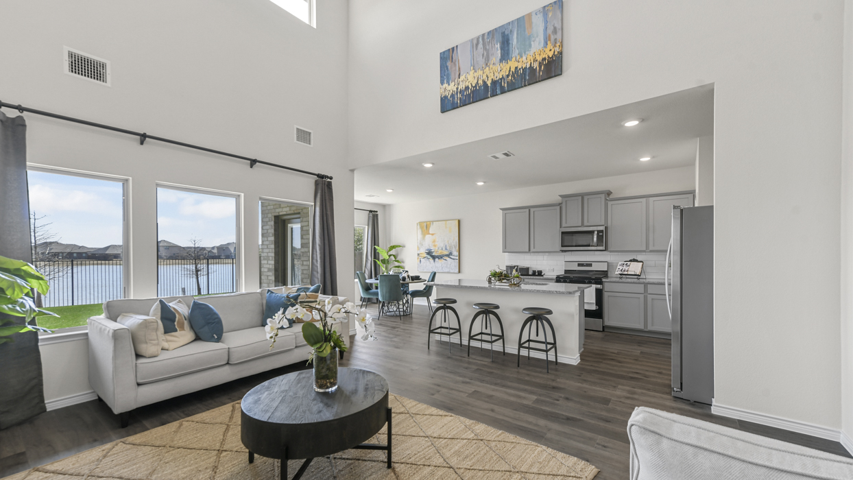 Tangerine floorplan Living Gallery Image-Silverado in Aubrey, Tx