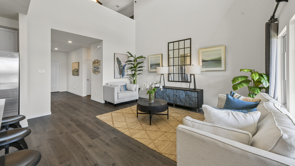 Tangerine floorplan Living Gallery Image-Silverado in Aubrey, Tx