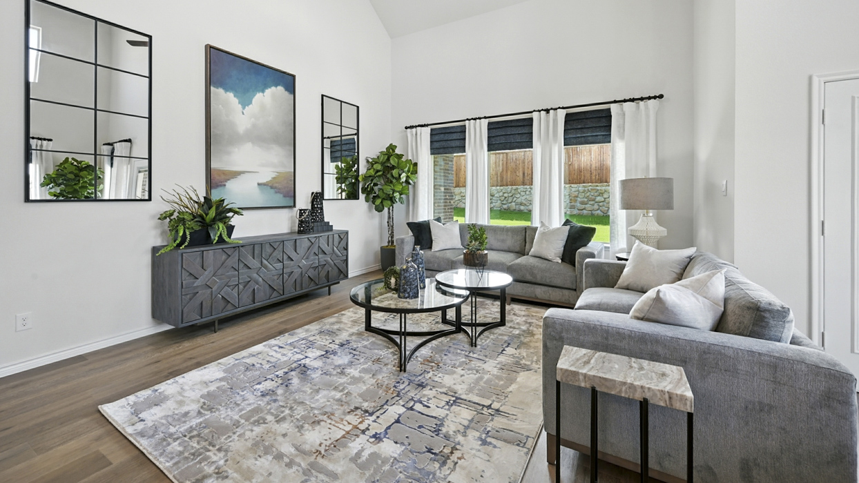 Bastrop Floorplan Living Gallery Image -Silverado in Aubrey, TX