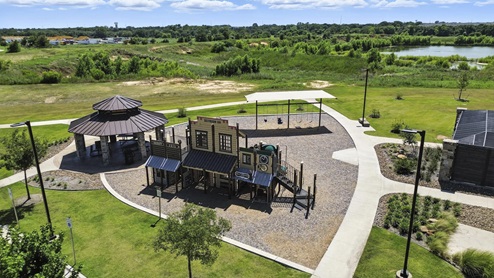 Silverado in aubrey tx drone image