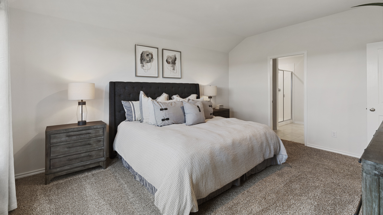 X40I Texas Cali floorplan bedroom 1 gallery image - Chalk Hill in Celina TX