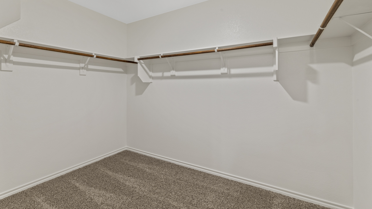 X40K Kingston floorplan walk-in closet gallery image - Chalk Hill in Celina TX