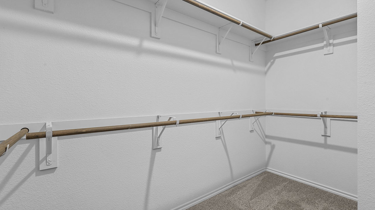 X40M Midland floorplan elevation F Closet Gallery Image - Chalk Hill in Celina TX