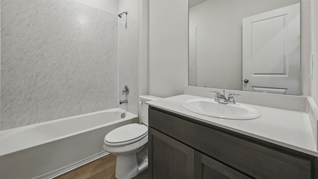 Naples Floorplan Elevation F Bathroom Gallery Image - Chalk Hill in Celina, TX