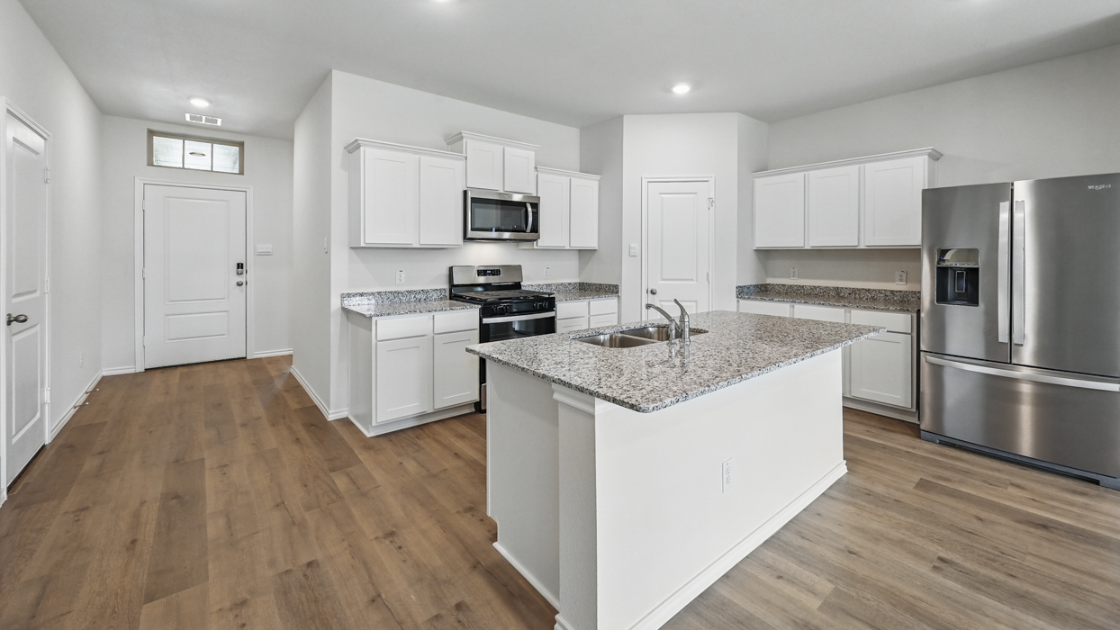 Ozark Floorplan Elevation E Kitchen Gallery Image - Chalk Hill in Princeton, TX