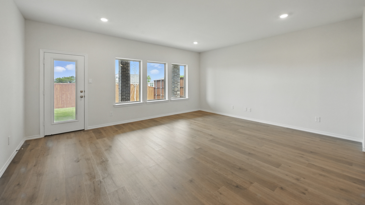 Ozark Floorplan Elevation F Living Gallery Image - Chalk Hill in Princeton, TX