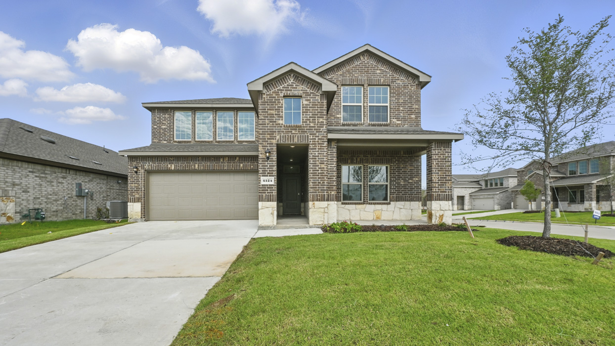 Ozark Floorplan Elevation F Exterior Gallery Image - Chalk Hill in Princeton, TX