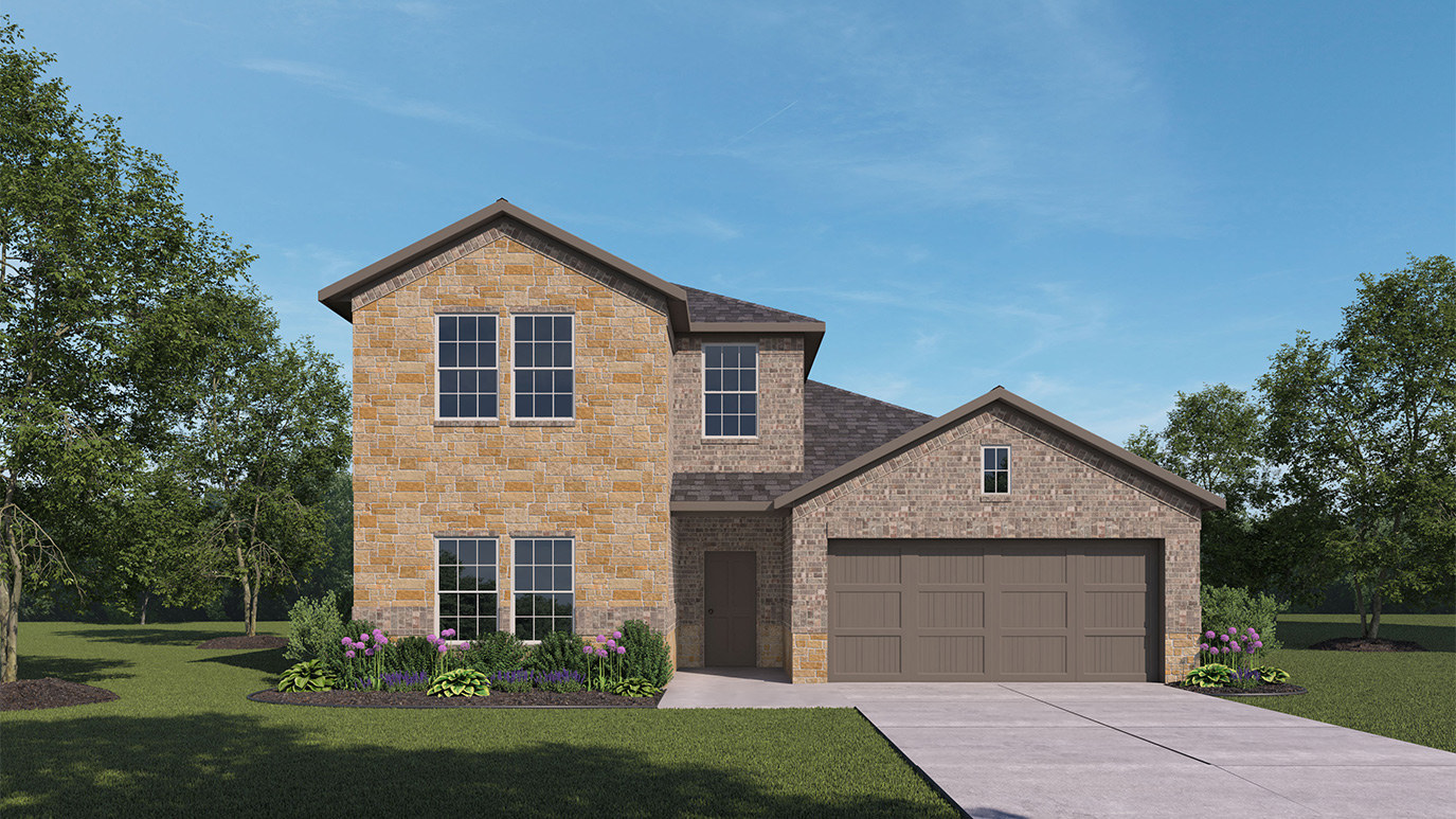 Floor Plan in Winchester Crossing Princeton, TX D.R. Horton