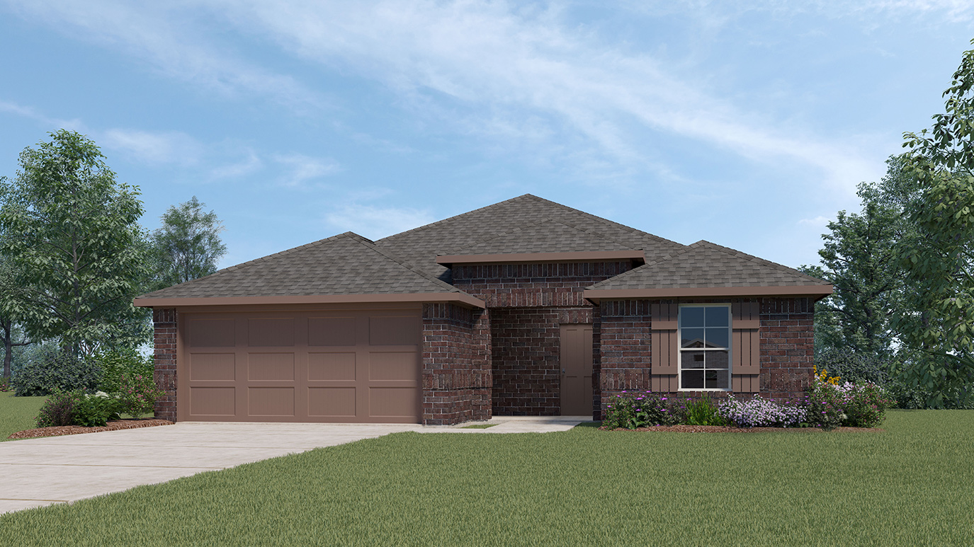 Floor Plan in Winchester Crossing Princeton, TX D.R. Horton