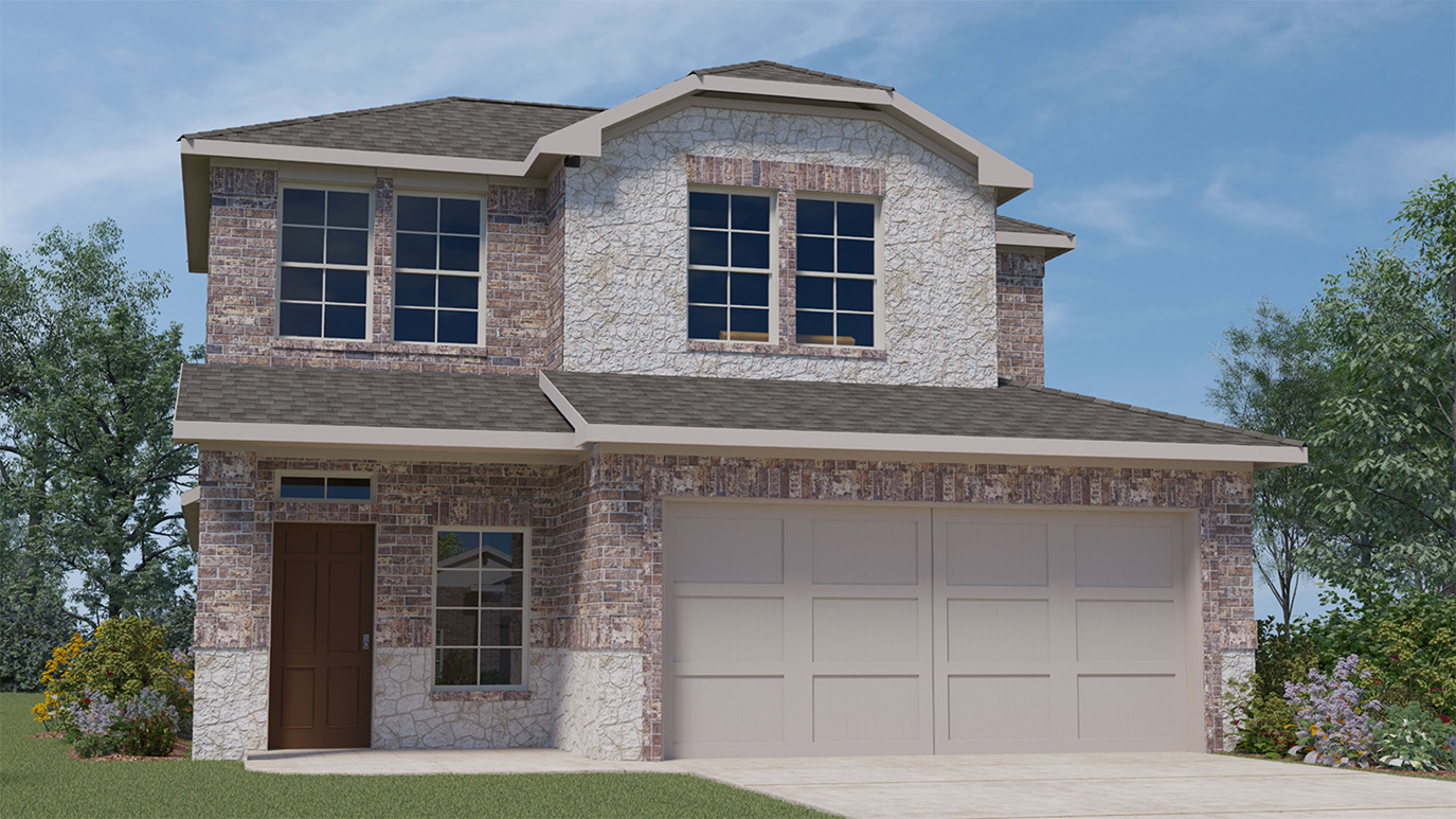 Floor Plan in Winchester Crossing Princeton, TX D.R. Horton