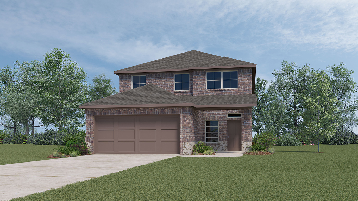 Floor Plan in Winchester Crossing Princeton, TX D.R. Horton