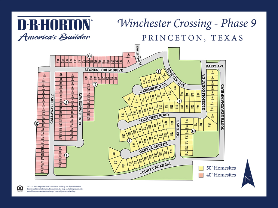 New Homes in Winchester Crossing Princeton, TX D.R. Horton