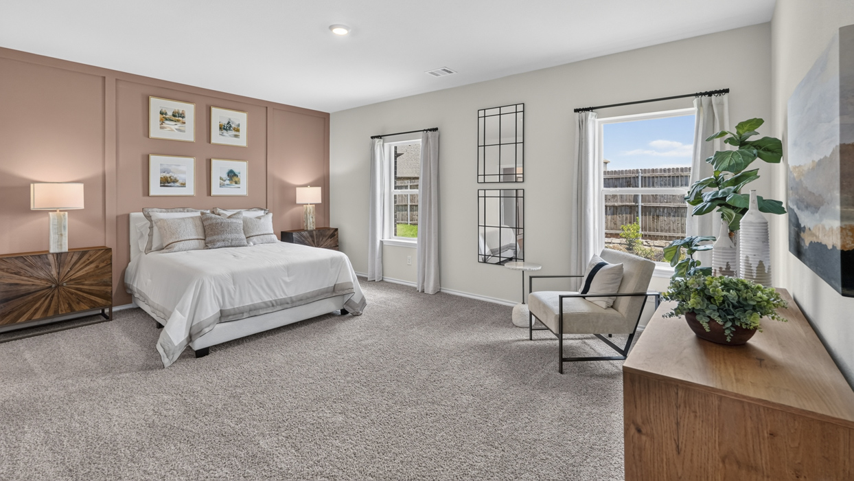 Ozark Floorplan Living Gallery Image-Whitewing Trails in Princeton, Tx