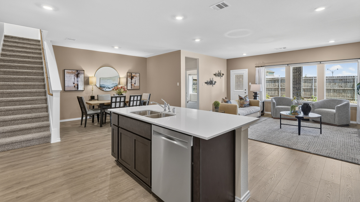 Ozark Floorplan Kitchen Gallery Image-Whitewing Trails in Princeton, Tx