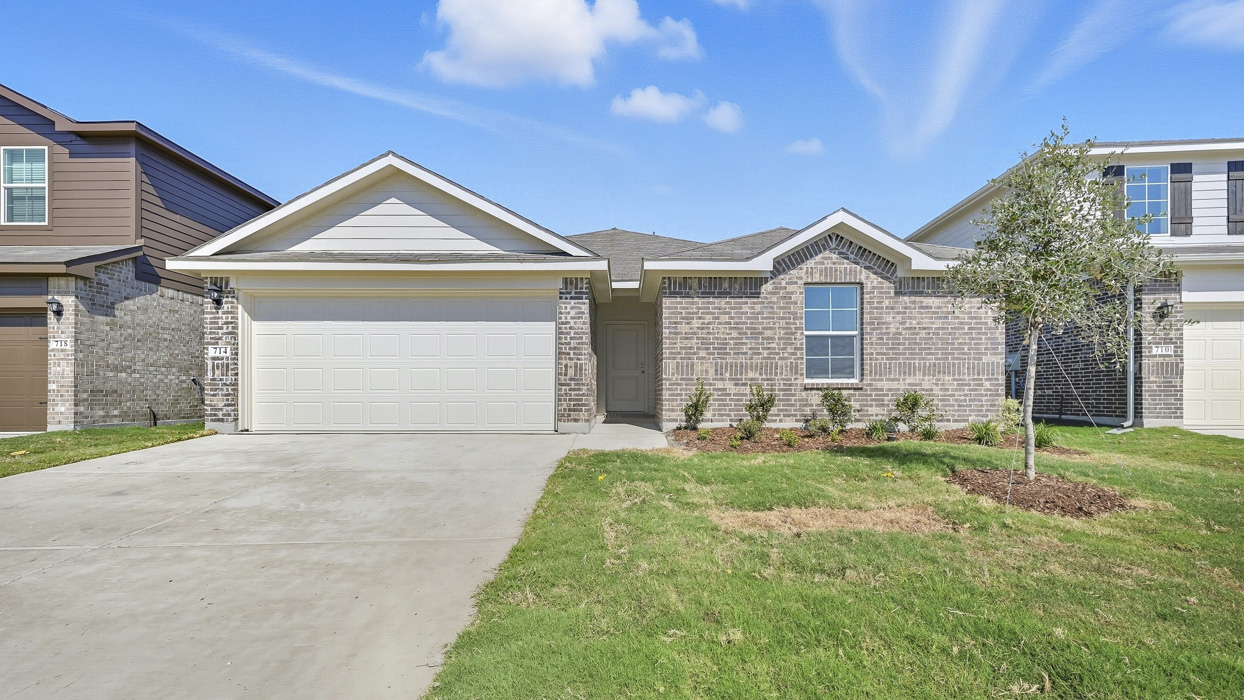 Bellvue Floorplan Elevation A Exterior Gallery Image - Whitewing Trails in Princeton, TX