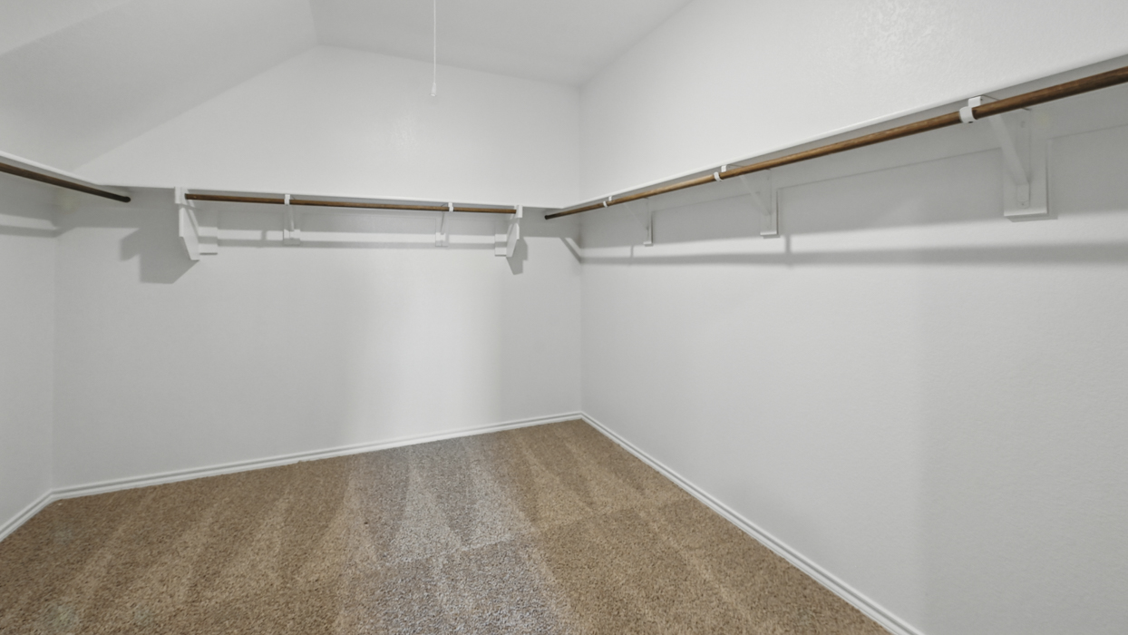 Ozark Floorplan Closet Gallery Image-Whitewing Trails in Princeton, Tx