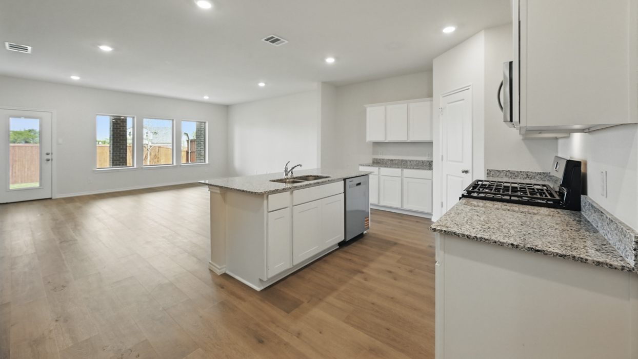 Ozark Floorplan Kitchen Gallery Image-Whitewing Trails in Princeton, Tx