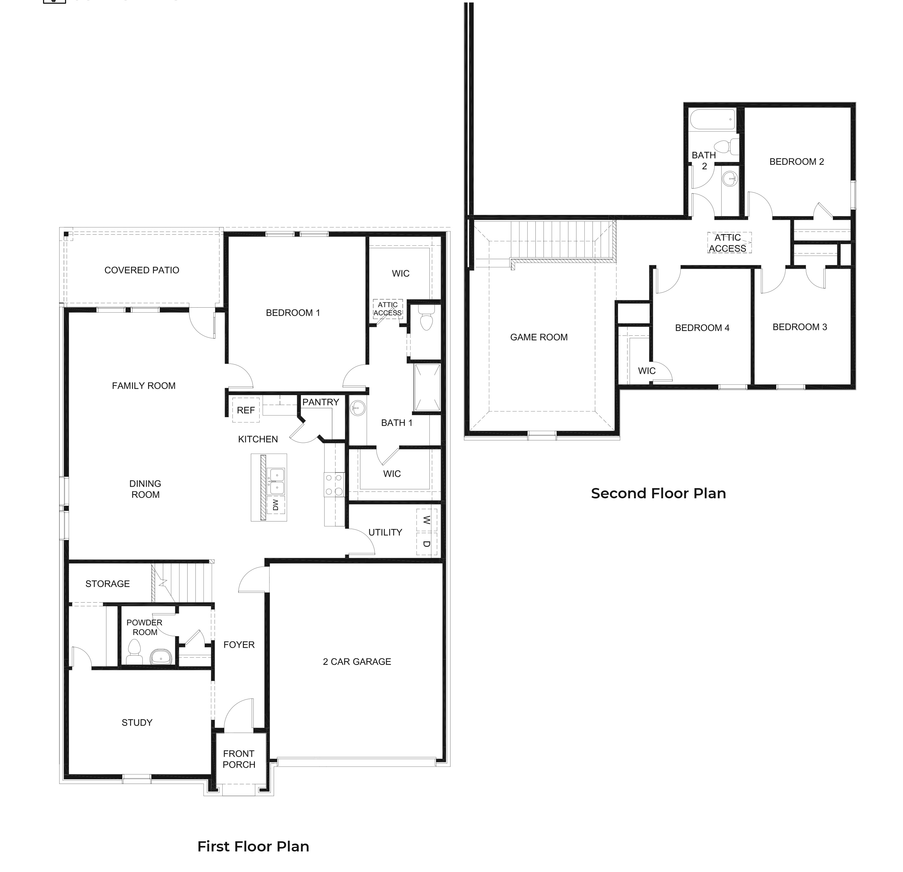Perry Floorplan-Whitewing Trails in Princeton, Tx