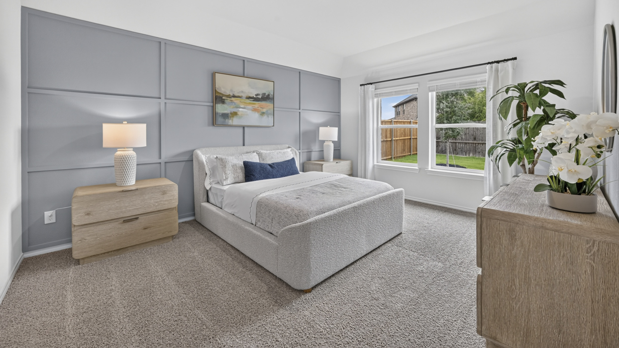 Texas Cali Floorplan Bedroom Gallery Image-Whitewing Trails in Princeton, Tx