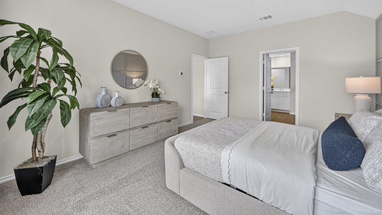 Texas Cali Floorplan Bedroom Gallery Image-Whitewing Trails in Princeton, Tx