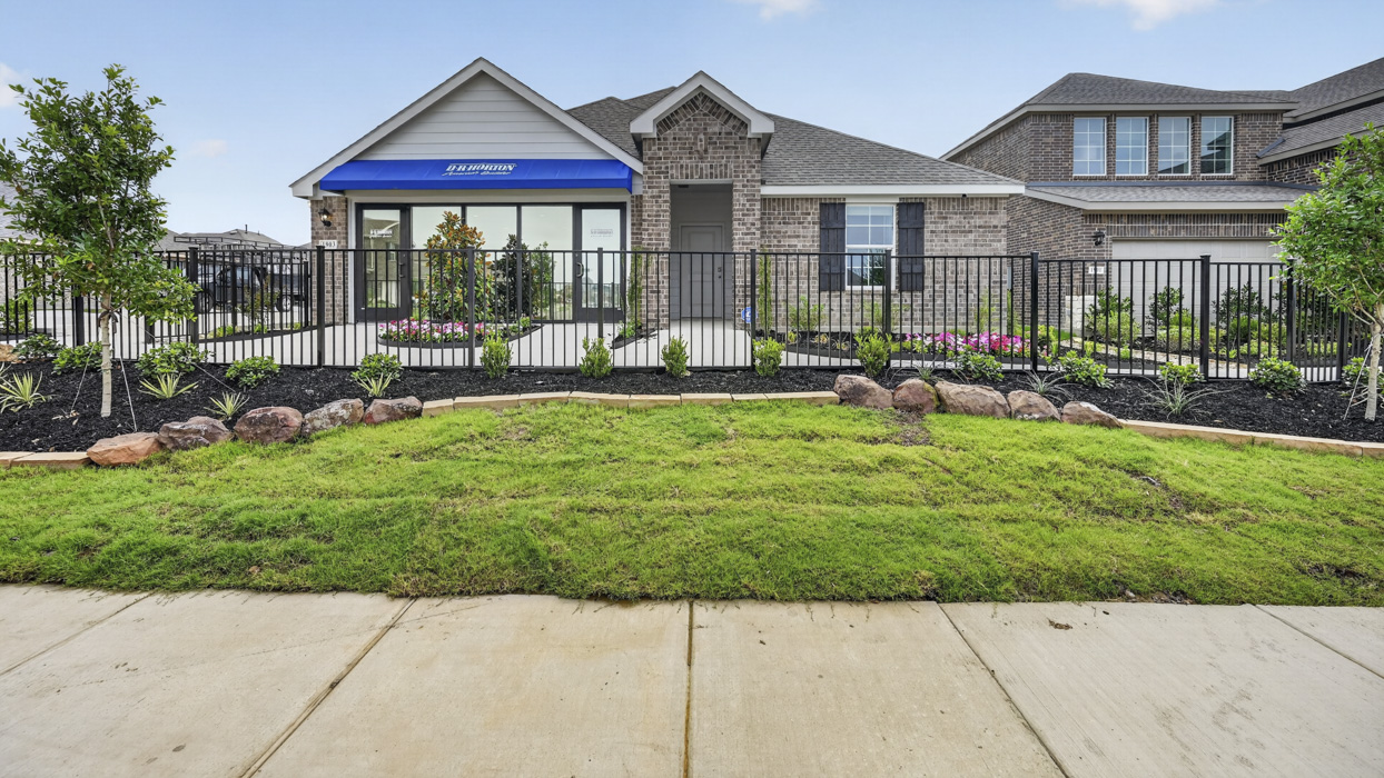 Texas Cali Floorplan Elevation A Exterior Gallery Image-Whitewing Trails in Princeton, Tx