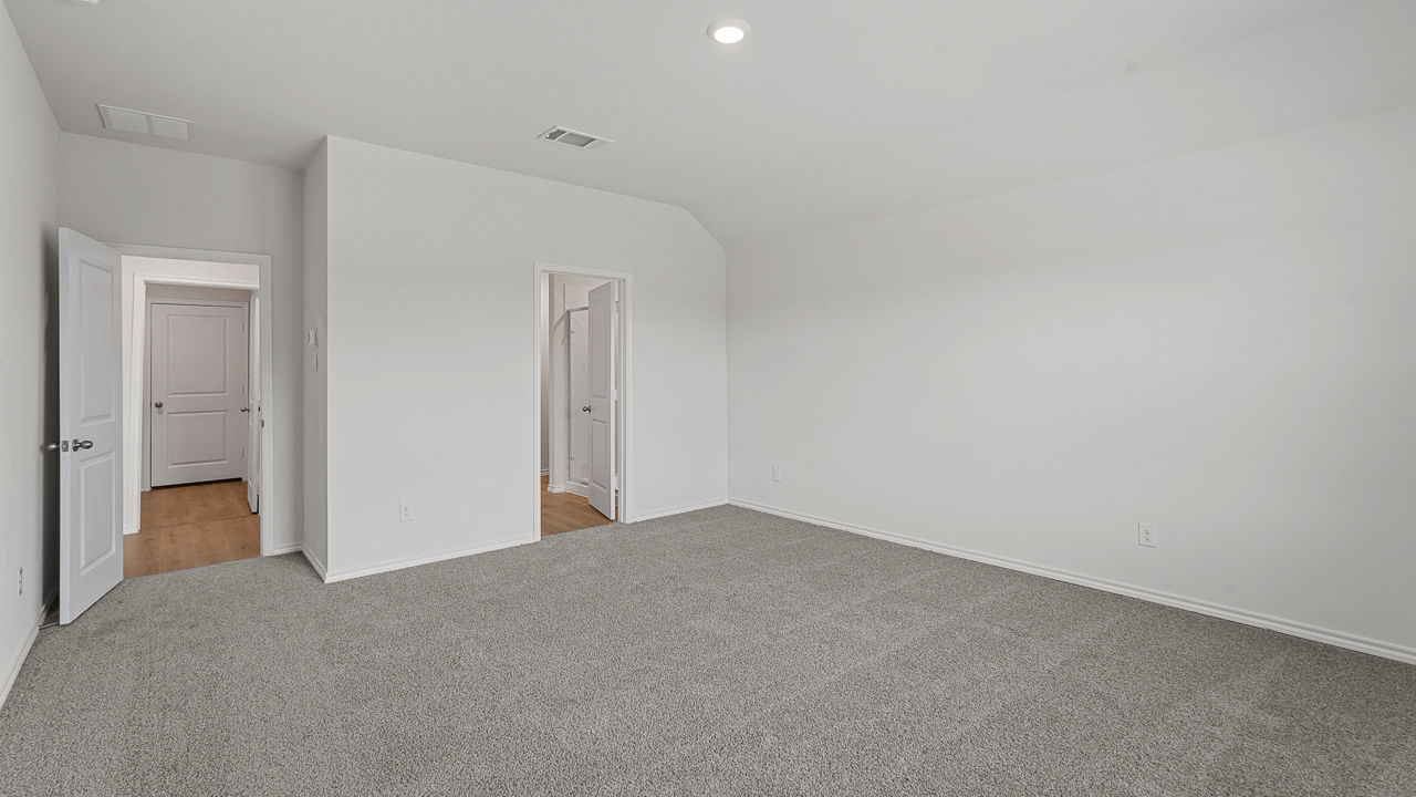 Frisco Floorplan Bedroom Gallery Image - Whitewing Trails in Princeton, TX