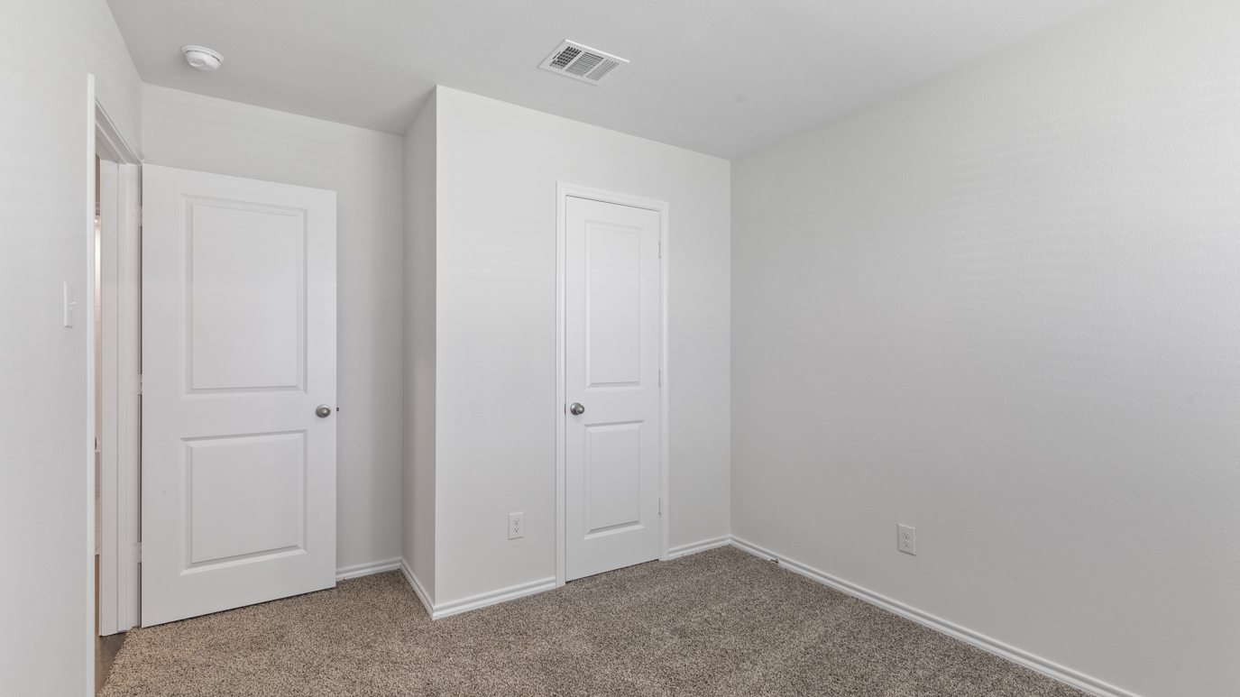 X40A floorplan bedroom rendering at Stonewyck Farms in Ennis TX