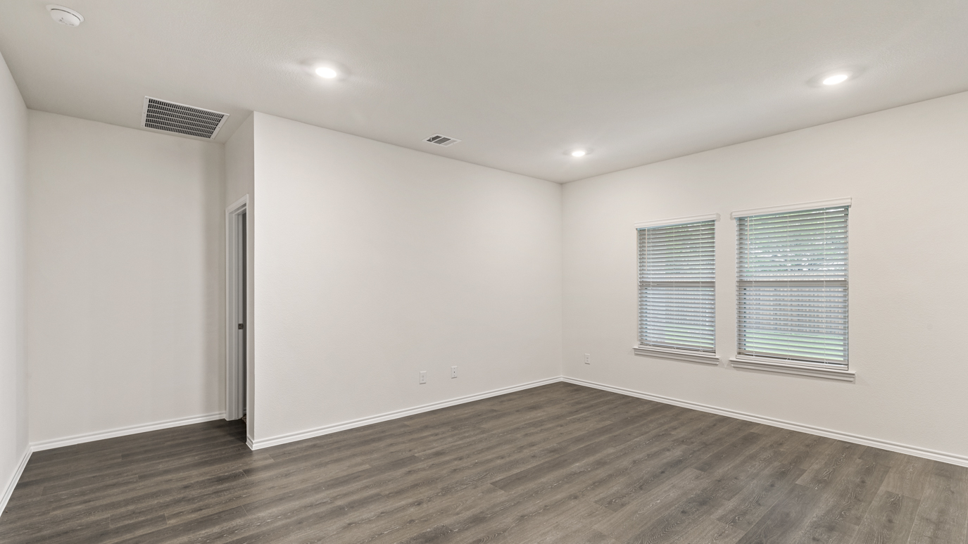 X40N floorplan living area rendering at Stonewyck Farms in Ennis TX