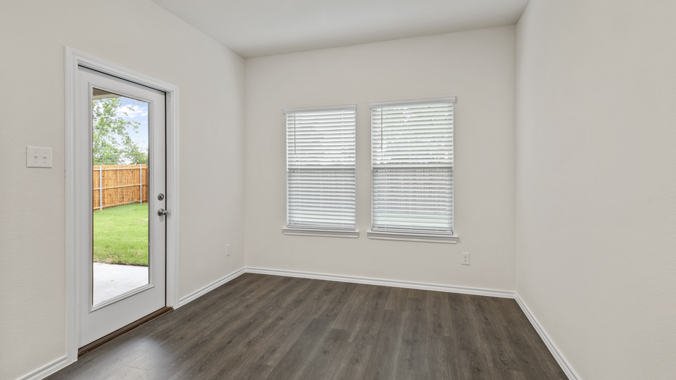 X40N floorplan nook rendering at Stonewyck Farms in Ennis TX