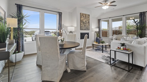 Durango floorplan dining room gallery image - Woods at Lindsey Place in Anna TX