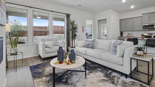Durango floorplan living area gallery image - Woods at Lindsey Place in Anna TX