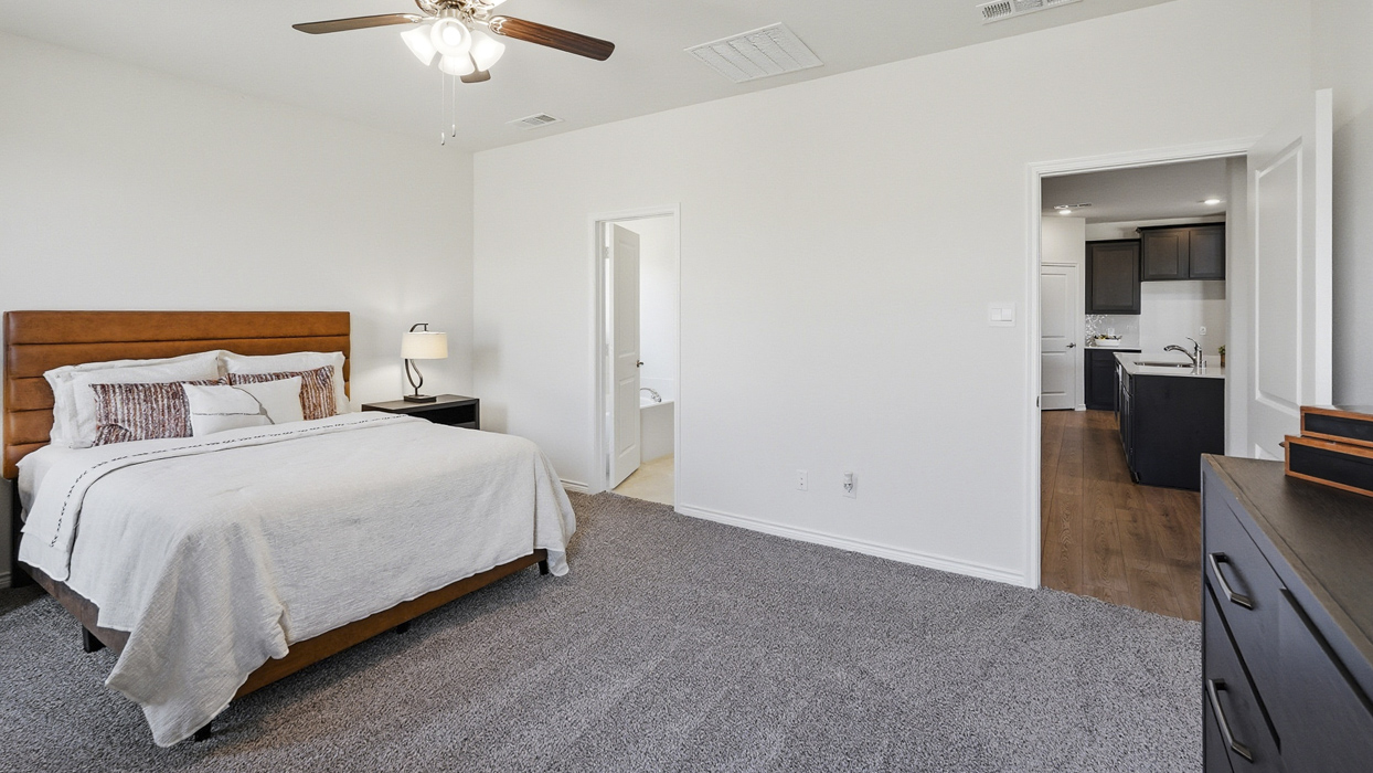 Evergreen Floorplan Bedroom Gallery Image-The Woods at Lindsey Place in Anna, Tx