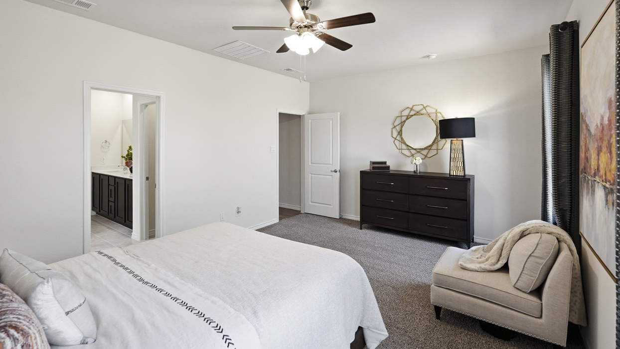 Evergreen Floorplan Bedroom Gallery Image-The Woods at Lindsey Place in Anna, Tx