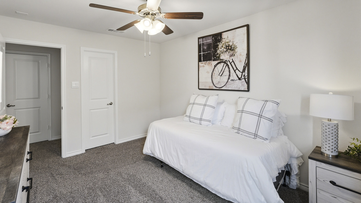 Evergreen Floorplan Bedroom Gallery Image-The Woods at Lindsey Place in Anna, Tx