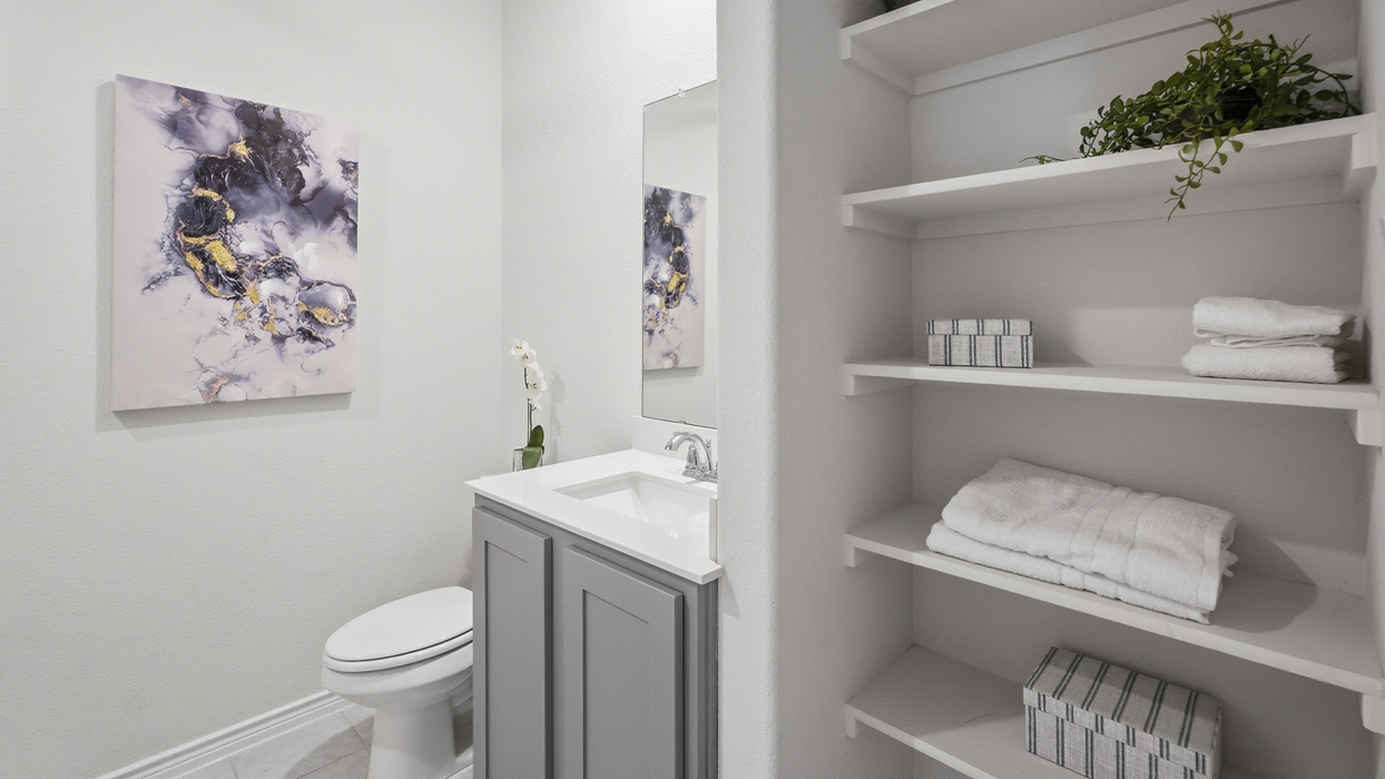 Durango Floorplan Bathroom Gallery Image-The Woods at Lindsey Place in Anna, Tx