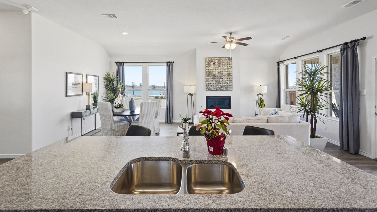 Durango Floorplan Living Gallery Image-The Woods at Lindsey Place in Anna, Tx