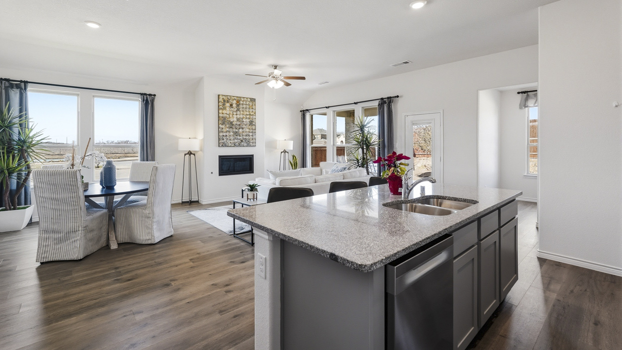 Durango Floorplan Kitchen Gallery Image-The Woods at Lindsey Place in Anna, Tx