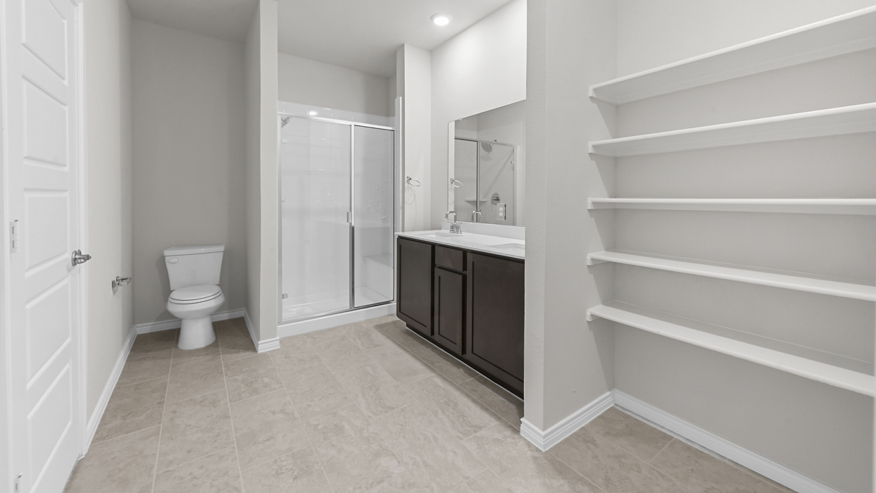 Chester Floorplan Elevation B Bathroom Gallery Image - The Woods at Lindsey Place in Anna, TX